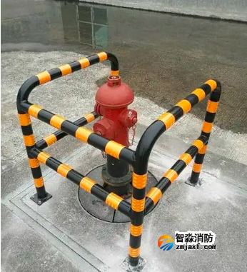 火災消防室外消火栓、水泵接合器必須設置防撞設施